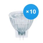 Mehrfachpackung 10x Ledvance Performance LED-Spot Reflektor GU4 MR11 4.2W 345lm 36D - 827  | Ersatz für 35W