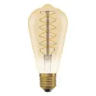 Ledvance Vintage 1906 LED E27 Birne Gold 4.8W 420lm - 822 | Dimmbar - Ersatz für 37W