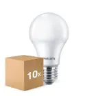 Mehrfachpackung 10x Philips Corepro LED Glühbirne E27 Birne Matt 4.9W 470lm - 827  | Ersatz Für 40W
