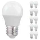 Mehrfachpackung 10x Classic LED E27 Kugel Fadenlampe Klar 4.5W 470lm - 827  | Ersatz Für 40W