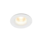 Nordlux Spot LED Stake Blanc 6.1W 450lm 36D - 827 Blanc Très Chaud | Diamètre 72mm - 3 niveaux de gradation Dimmable - UGR <21