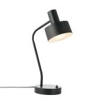 Nordlux Matis Lampe De Table Métal Noir | Convient pour E27