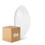 Lot 5x Ledvance Surface Circulaire 350 Blanc 18W 1440lm - 840  | IP44 - Remplacement 2x18W