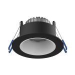 Spot LED Ares Profond Noir 6W 540lm 927-940 3CCT - avec Inner Cercle  Blanc | Diamètre 68mm