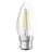 Ledvance Classic Performance LED Ampoule B22d Bougie Filament Claire 4W 470lm - 827 Blanc Très Chaud | Équivalent 40W