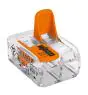 Wago 221-412 Bornes de raccordement à ressort Compact | 2 Câble connexion - Connecteur filaire