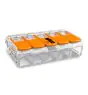 Wago 221-415 Bornes de raccordement à ressort Compact | 5 Câble connexion - Connecteur filaire